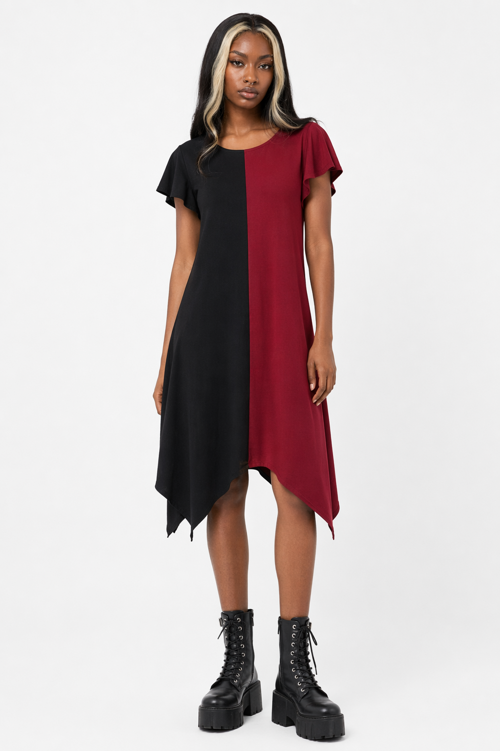 Cherry Grunge Dress Picture Color