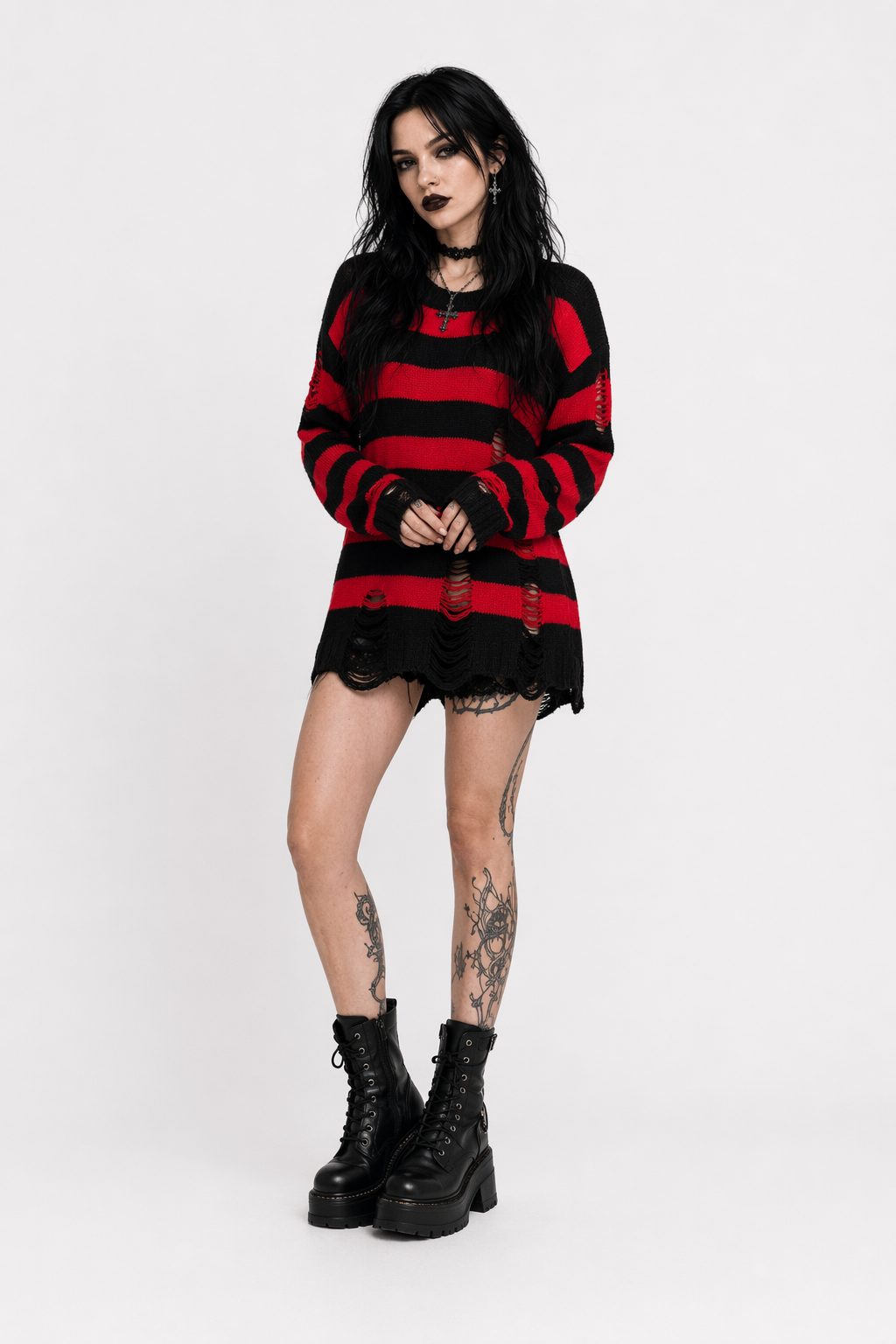 Fearful Flame Sweater M