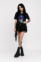 "Quirky Tee for Strange Things" Black