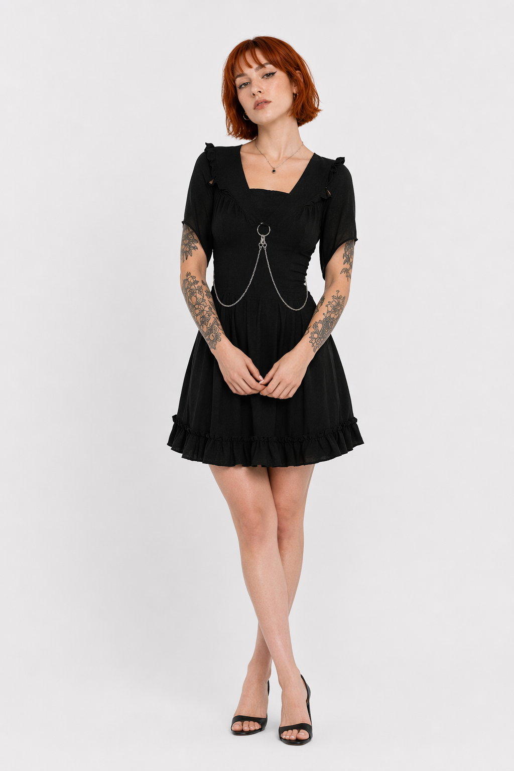 Gothic Chain Dress Color 0