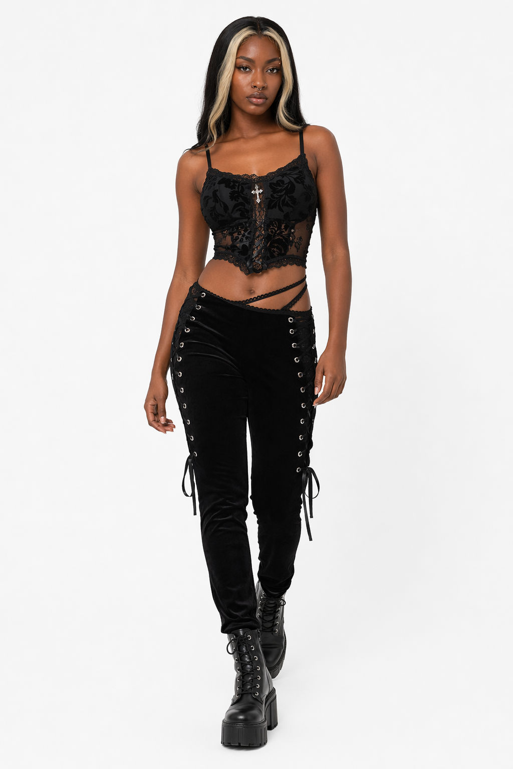 Gothic Lace Tank S