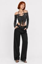 Grunge Backless Crop Top Default