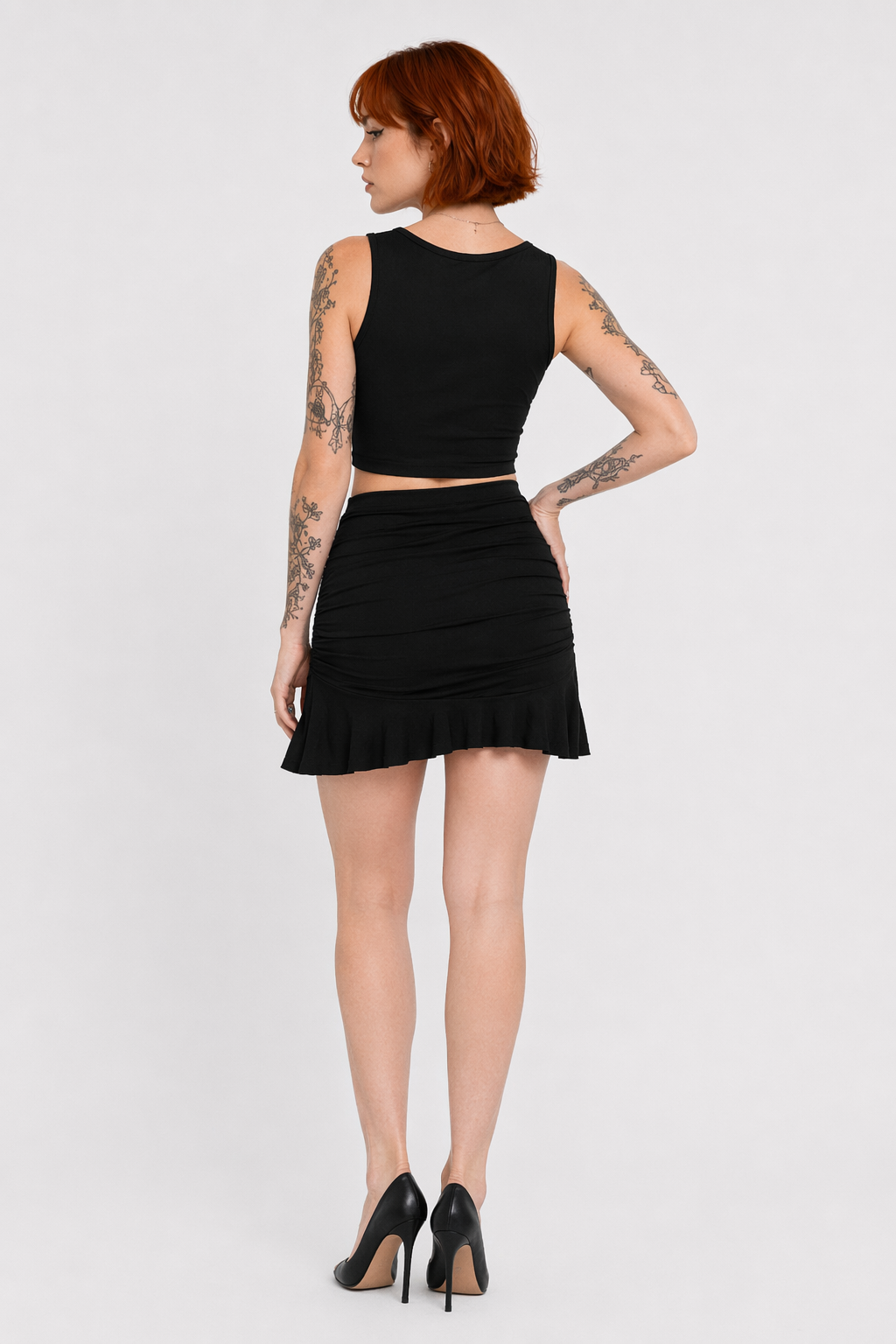 Spiderweb Blouse 3-Black