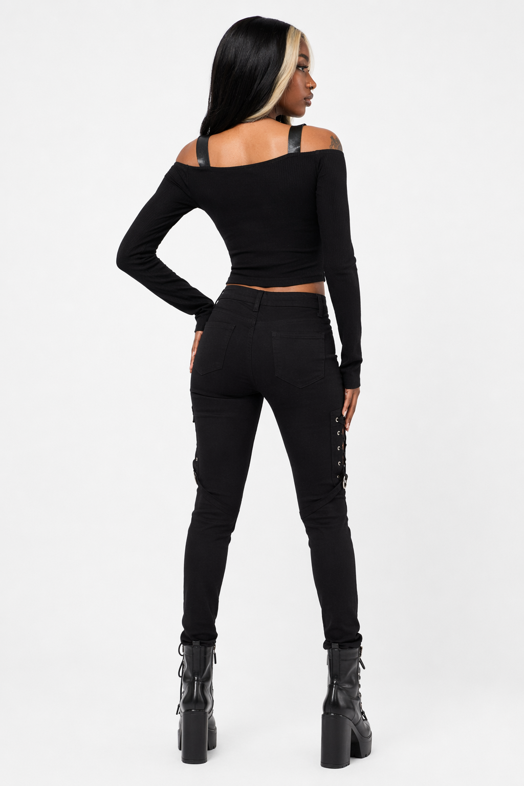 Gothic Black Sleev Black