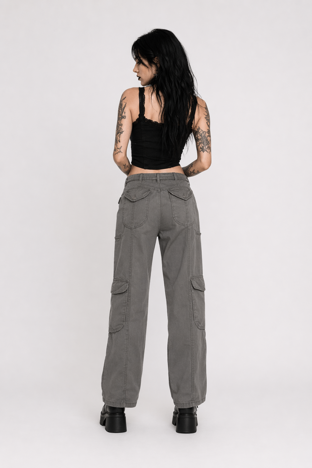 killer cargo pants' Grey