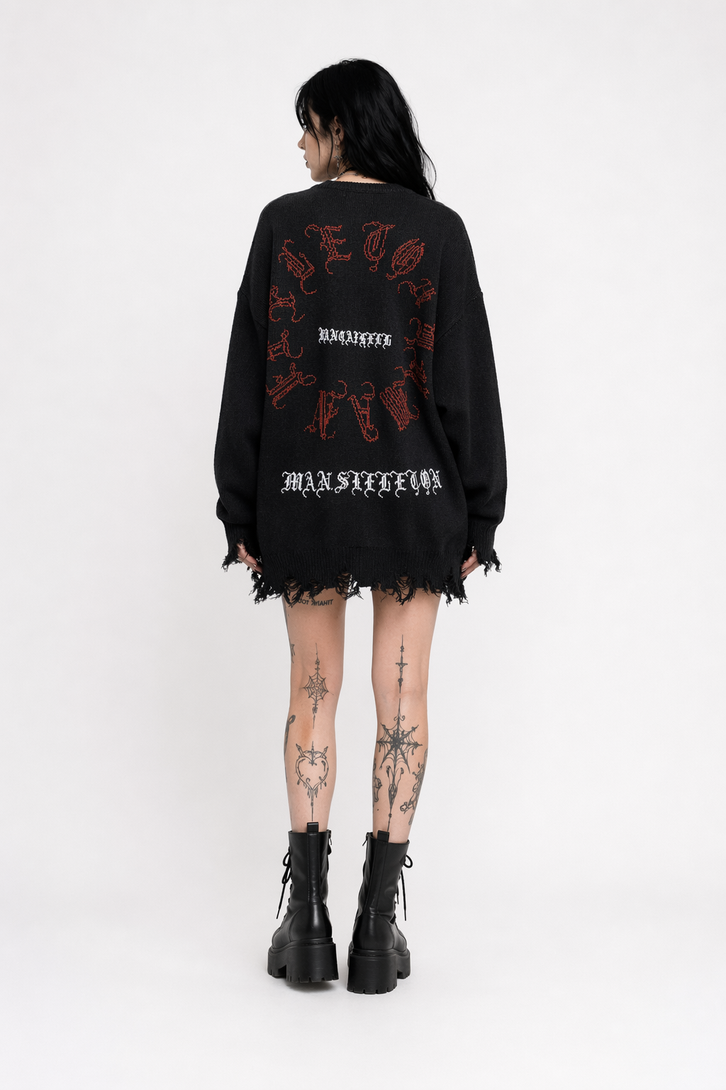 Grunge Femme Fatale Sweater M
