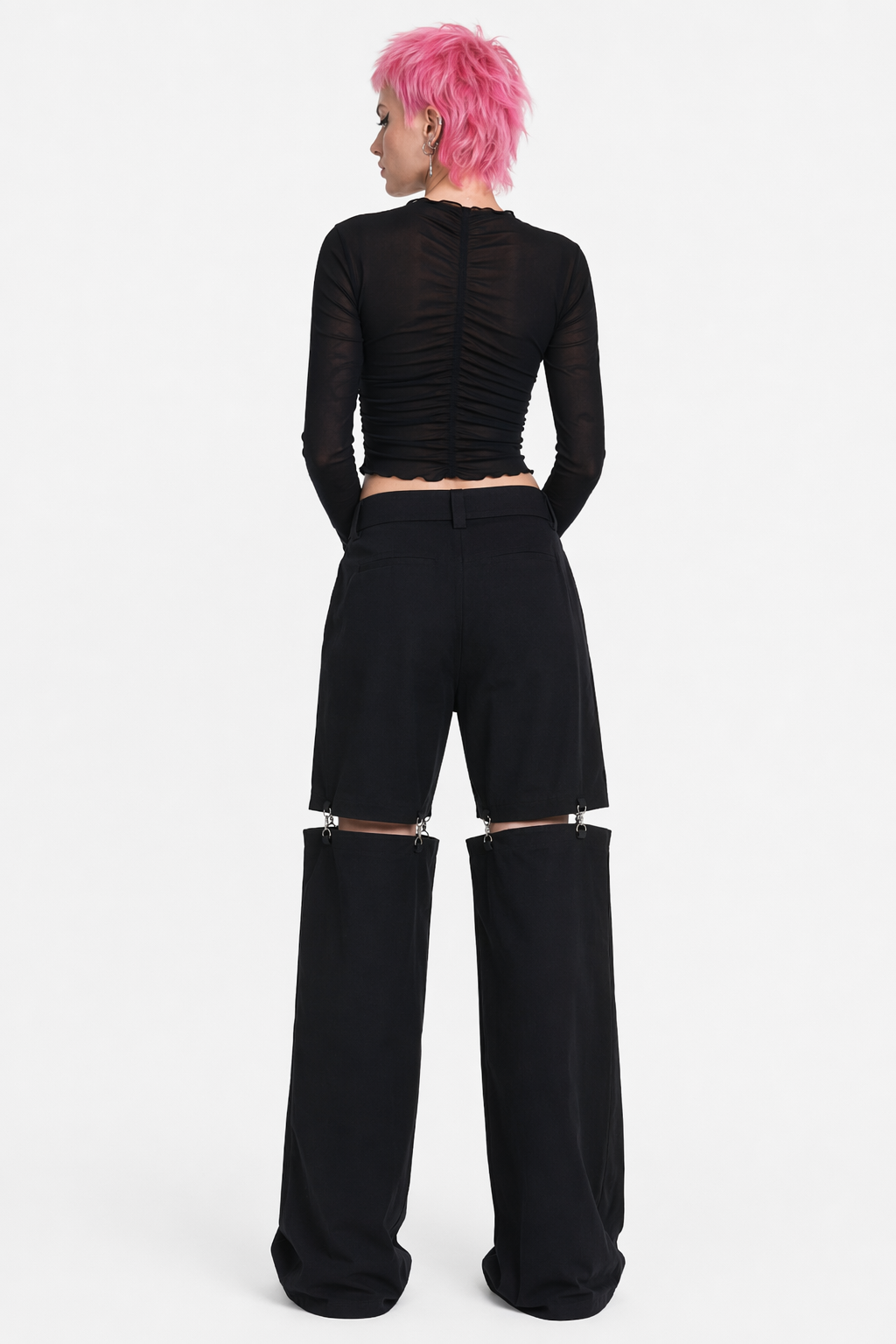 Dead Hunter' Cargo Pants Black