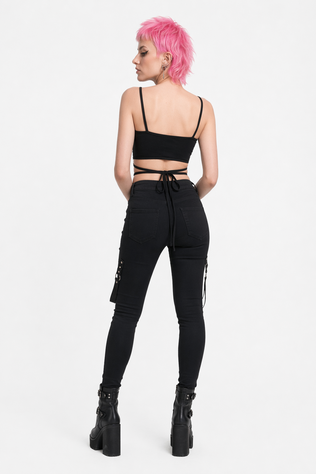 Wizardry Crop Top Black