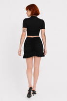 Elegant Ebony Crop Top Default