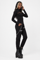 Black Cargo Pants black