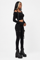 Gothic Black Sleev Black