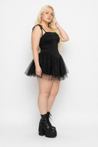 Midnight Alt Bandage Strap Dress Black