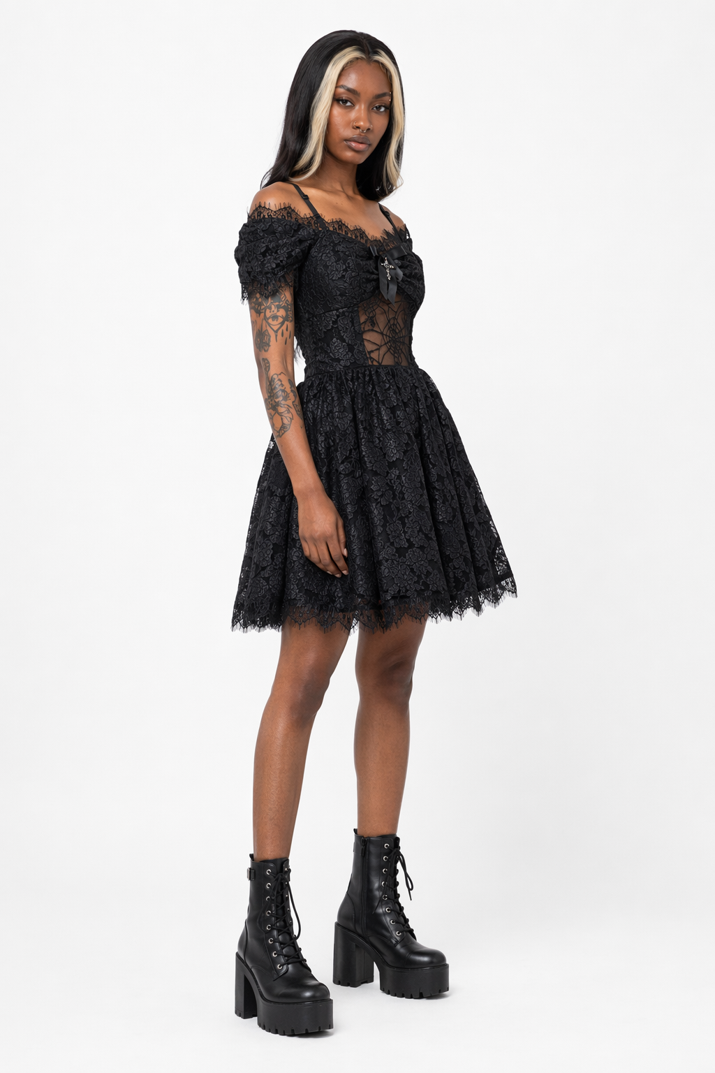 Gothic Lace Dress Default