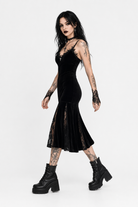 Elegant Black Evening Dress Black