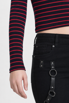 Red & Black Striped Top Default Title