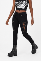 Goth Crop in Eternal Black S