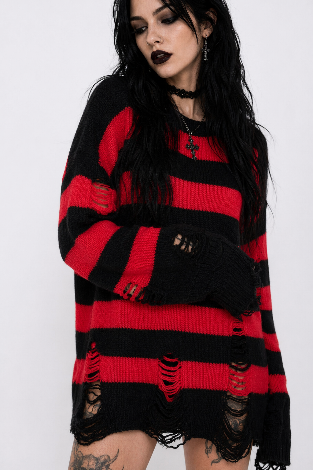 Fearful Flame Sweater L