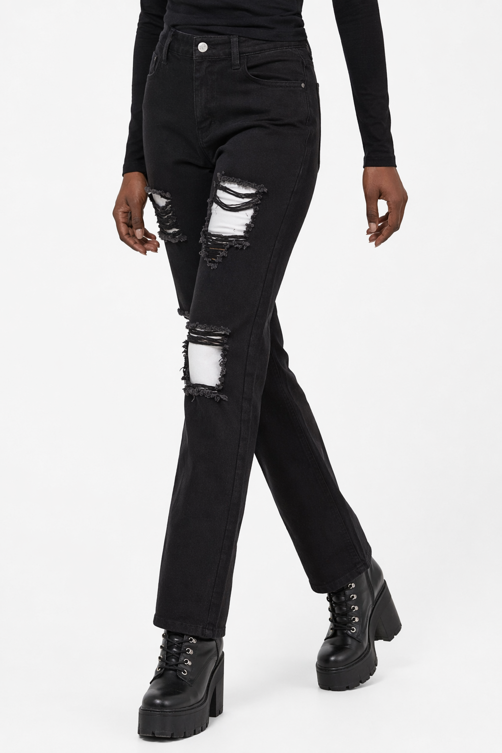 Black Grunge Pants - Deliverance' Black