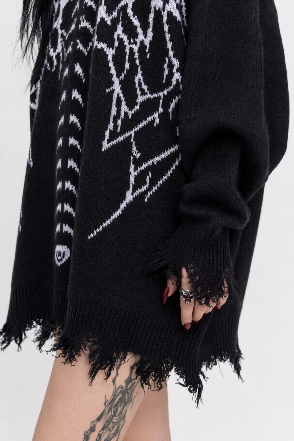Grunge Femme Fatale Sweater M