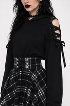 Ivy's Black Cat Hoodie black