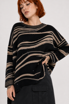Striped Oversized Sweater Default Title