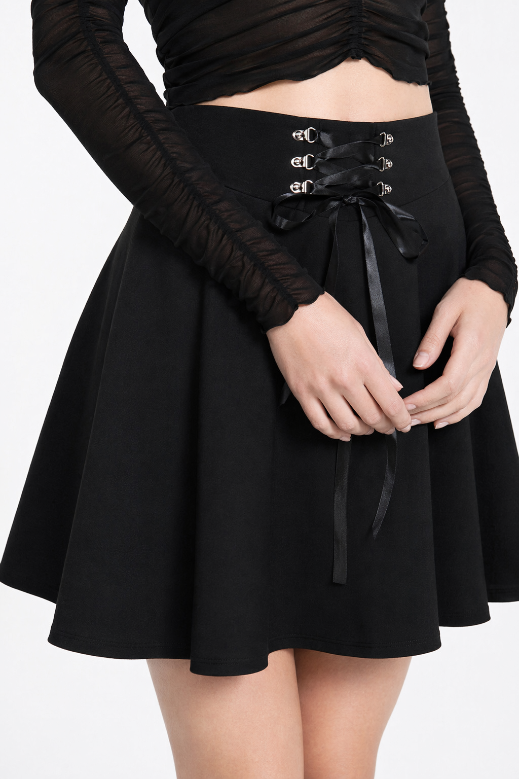Mystic Lace  Skirt' Black