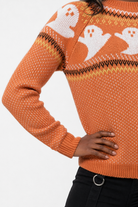 Casper's Orange Ghost Sweater Default Title