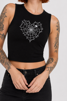 Spiderweb Blouse 3-Black