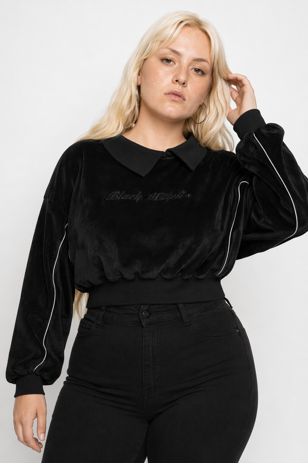 Black Witch Sweatshirt Top