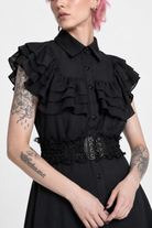 Black Gothic Dress Color 0
