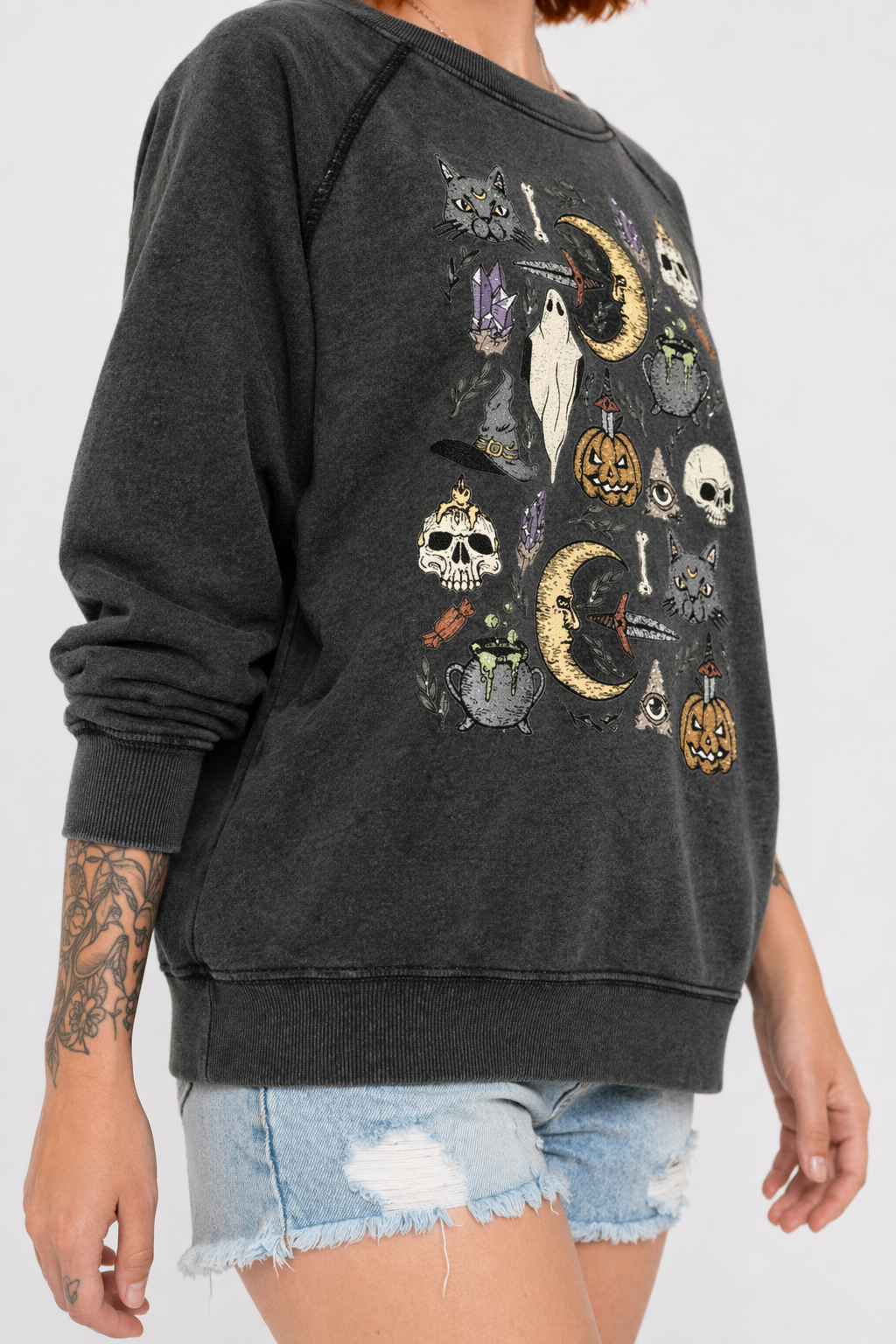 "Fallen Halloween" Sweater Default