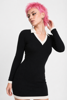 Black Long Sleeve Dress Black Dress