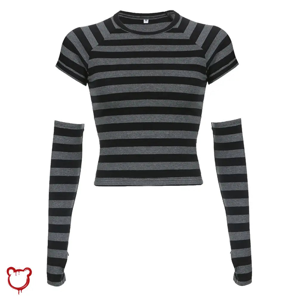 Academic Striped T-Shirt Clothing