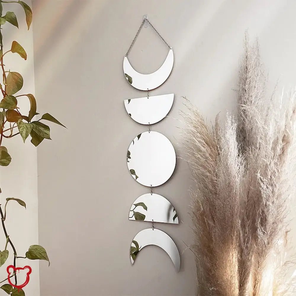 Acrylic Sun Moon Wall Mirror - The Cursed Closet