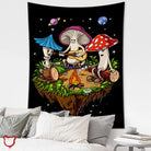 Alien Psychedelic Tapestry Homeware