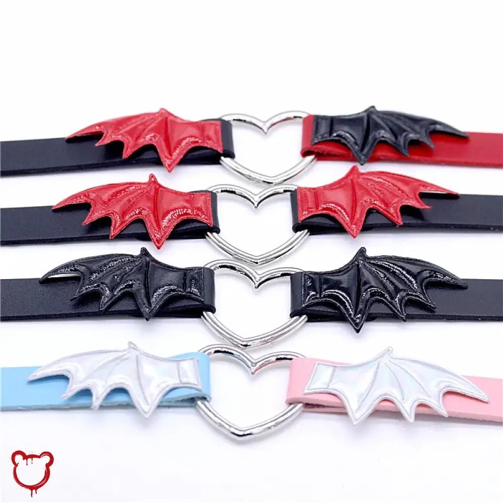 Anime Harajuku Leather Chokers (Multicolor) - The Cursed Closet