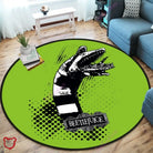 Anti-Slip Beetlejuice Horror Rug Diameter 100Cm / 1 Homeware