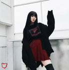 Armageddon Punk Pleated Mini Skirt Clothing