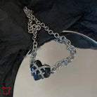 Back In Black Pendant Necklace. Accessories