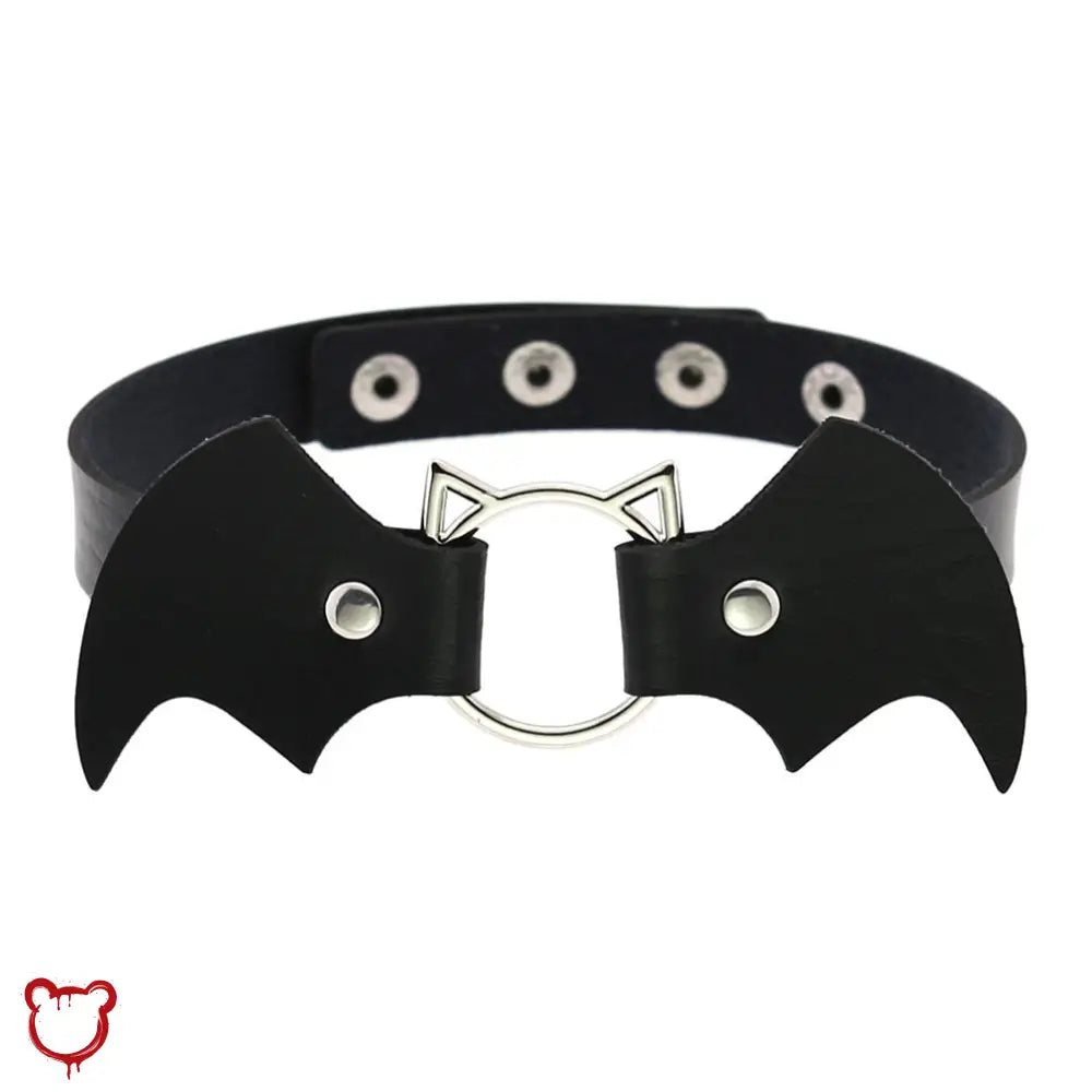 Bat Choker Grey Accessories