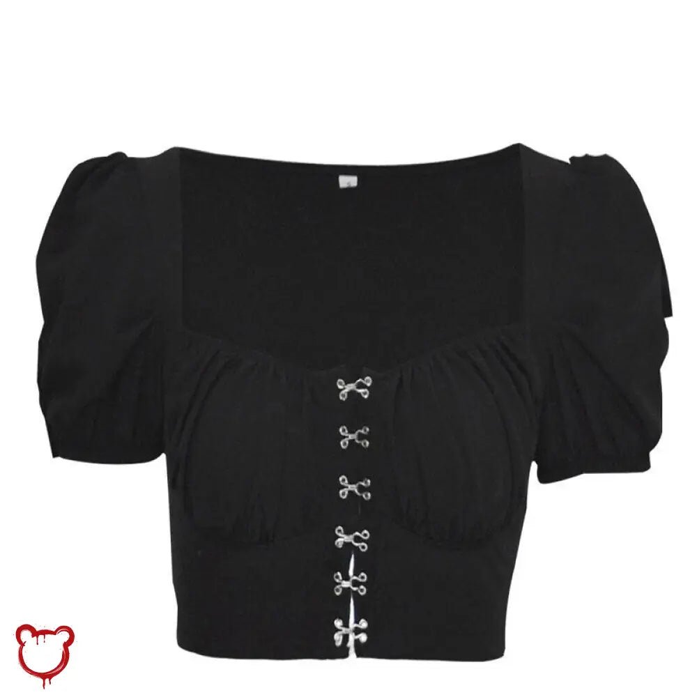 Black Alt Goth Candle Top' - The Cursed Closet