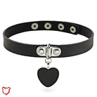Black Alt Heart Choker Accessories