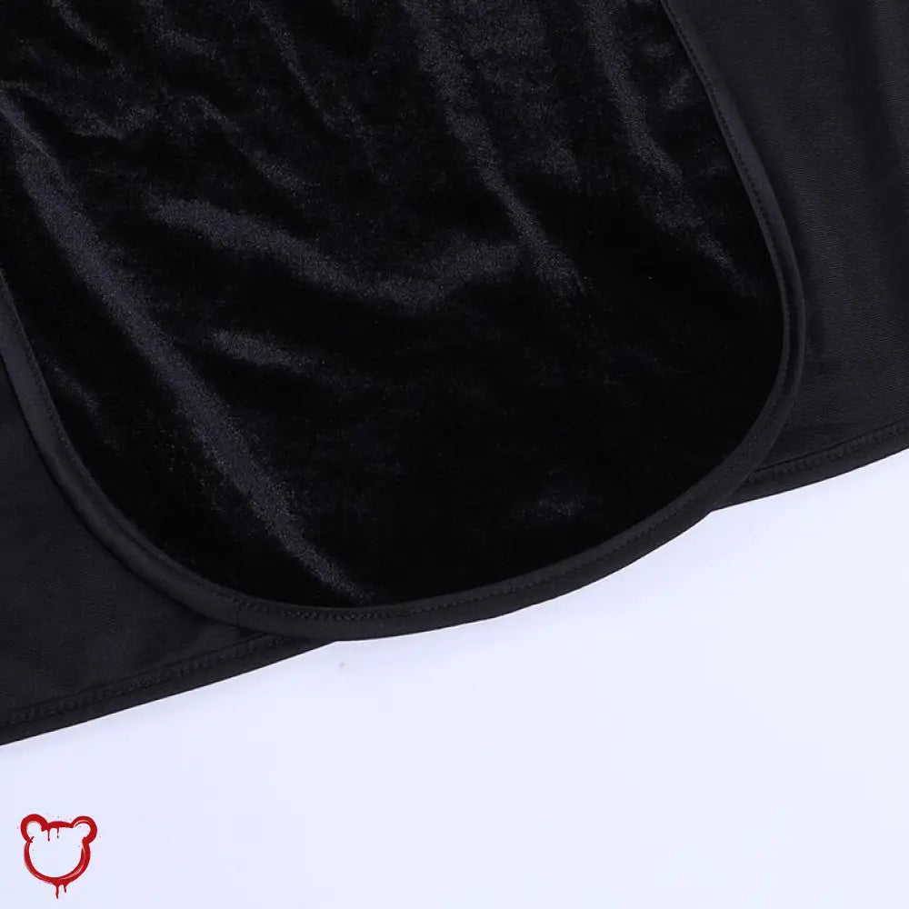 "Black Alternative Ankle Dress - Dead Inside" - The Cursed Closet