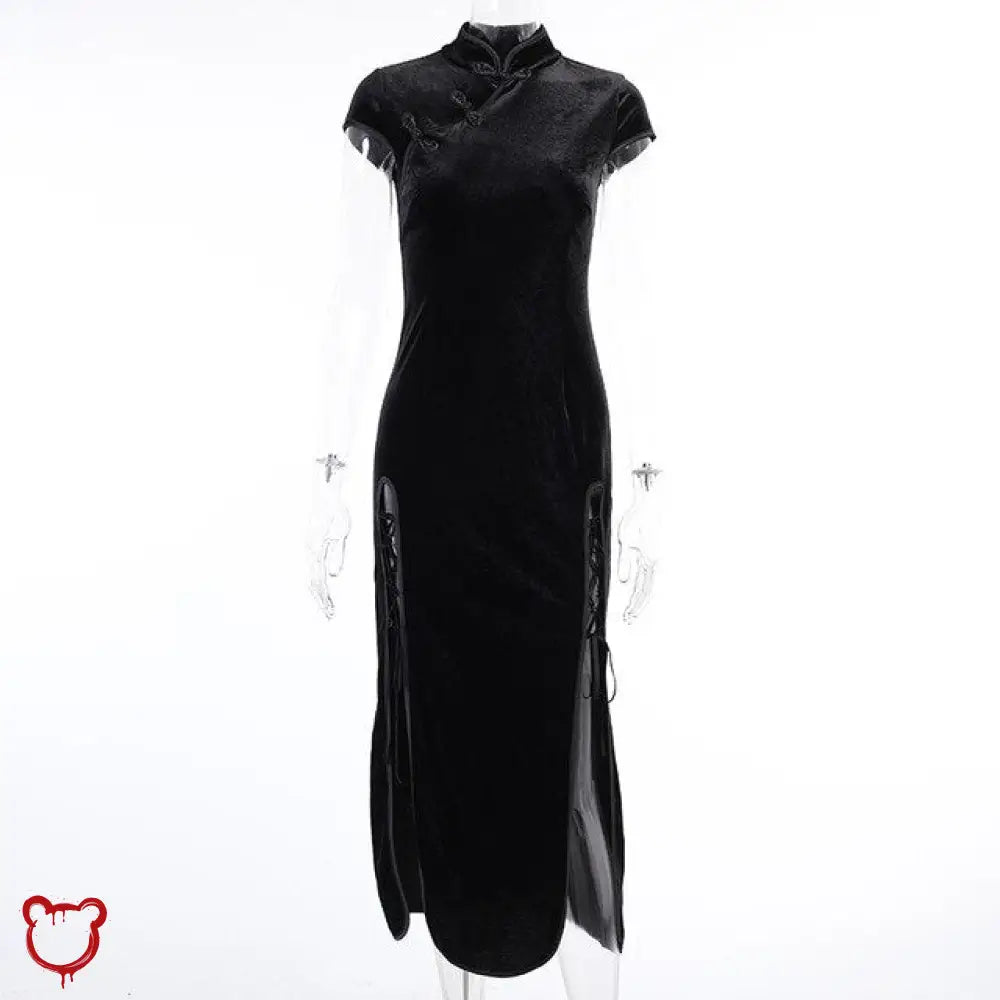 The Cursed Closet 'Dead inside' Ankle Length Dress at $34.99 USD