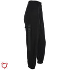 The Cursed Closet 'Vision in Black' Casual cargo pants at $34.99 USD