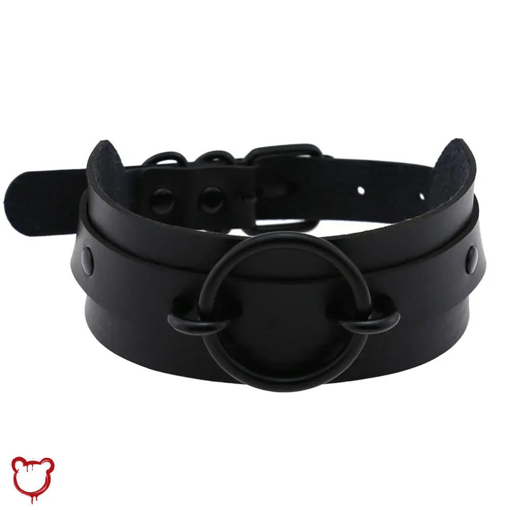 Black Choker Ring - The Cursed Closet