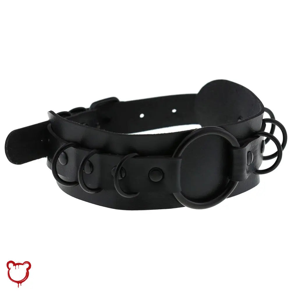 Black Choker To The Top Accessories