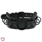 Black Choker To The Top Navy Accessories