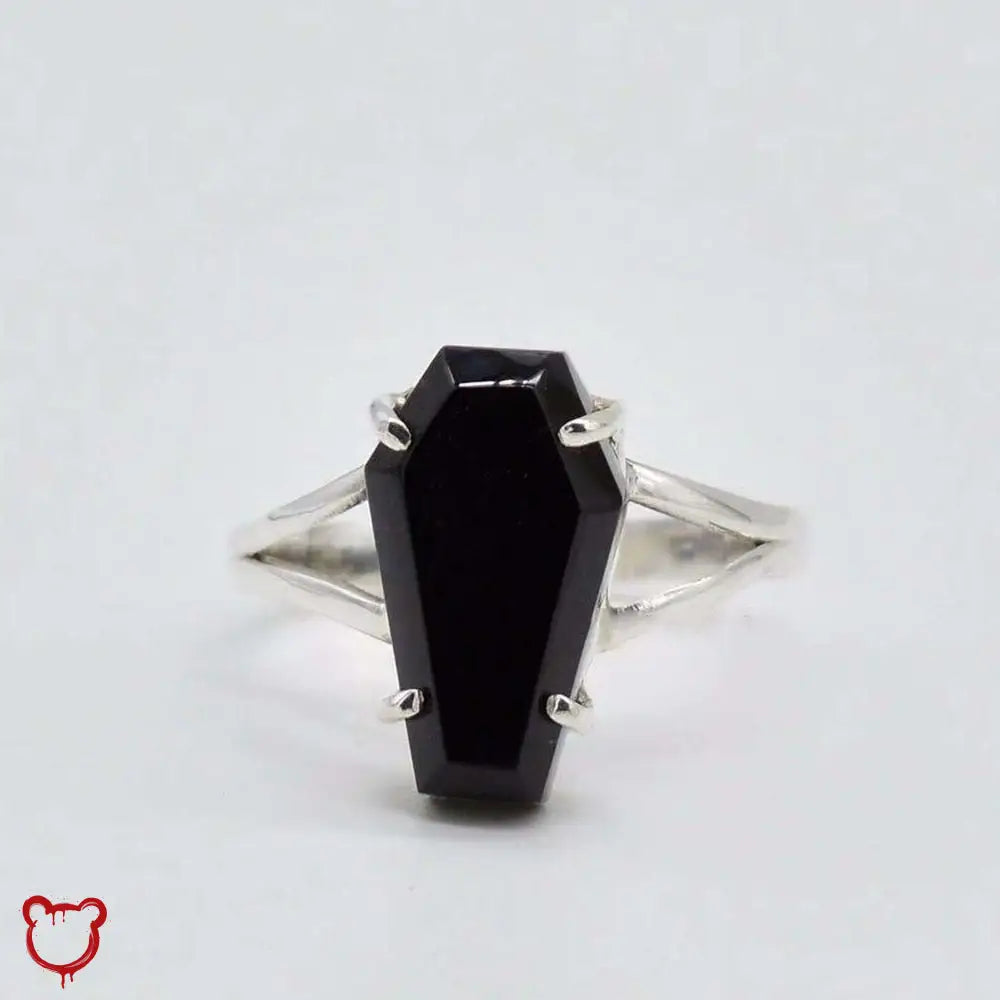 Black Coffin Band 6 / Silver Accessories