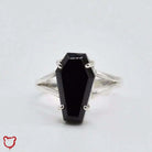 Black Coffin Band 6 / Silver Accessories